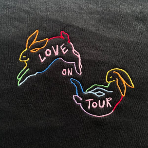 Harry Styles Embroidered Sweatshirt Inspired Love On Tour 2022