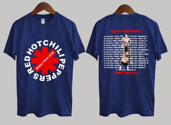 Red Hot Chili Peppers World Tour 2022 T-Shirt