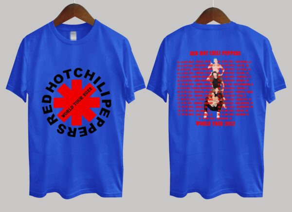 Red Hot Chili Peppers World Tour 2022 T-Shirt