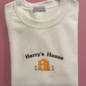 Harry Styles Embroidered Sweatshirt Harry’s House Album Gift For Fan