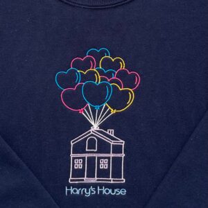 Harry Styles Embroidered Sweatshirt Cute Harry's House Gift for Fan