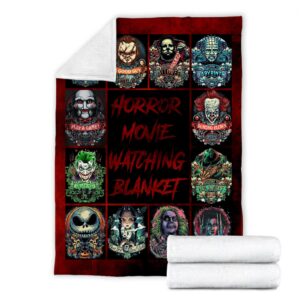 Horror Movie Watching Blanket Horror Gift Fan