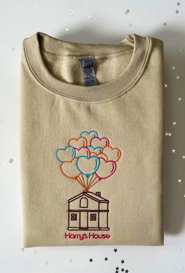 Harry Styles Embroidered Sweatshirt Cute Harry’s House Gift For Fan