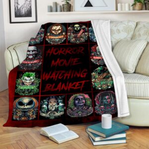 Horror Movie Watching Blanket Horror Gift Fan