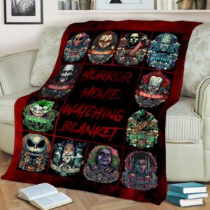 Horror Movie Watching Blanket Horror Gift Fan