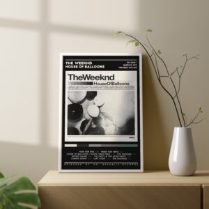 The Weeknd House of Balloons Album Poster