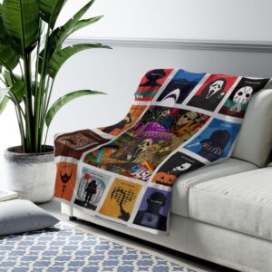 Horror Movie Blanket Favorite Character Scary Movies Blanket