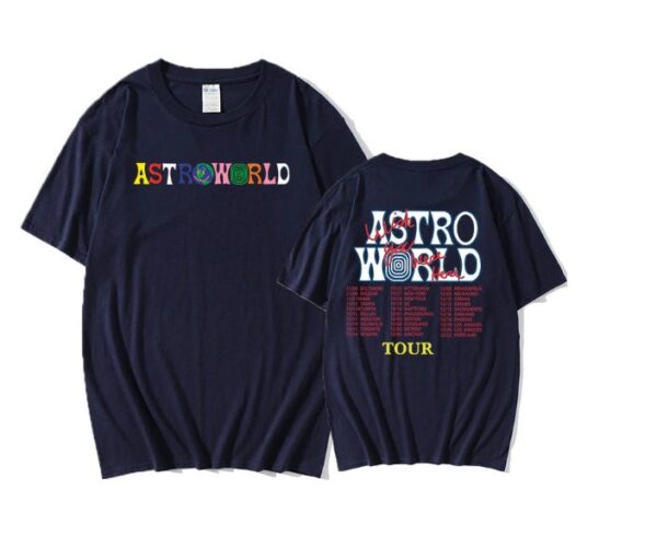 Travis Scott AstroWorld Tour Shirt Gift For Hip Hop Lover