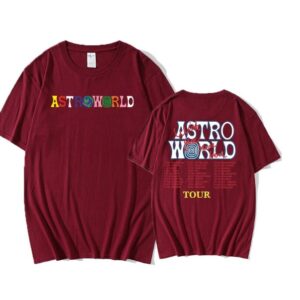 Travis Scott AstroWorld Tour Shirt Gift for Hip Hop Lover