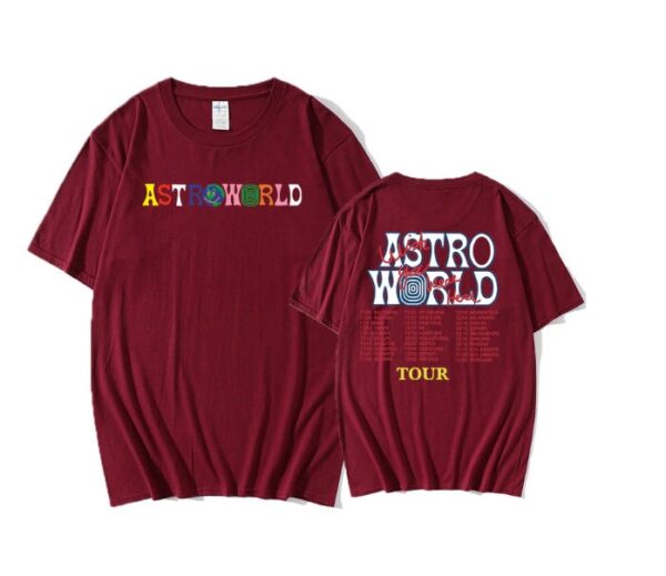 Travis Scott AstroWorld Tour Shirt Gift For Hip Hop Lover