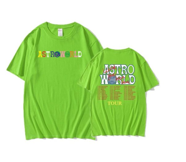 Travis Scott AstroWorld Tour Shirt Gift For Hip Hop Lover