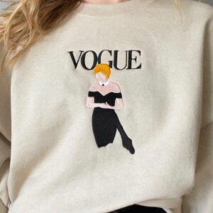 Vintage Embroidered Sweatshirt Princess Diana Revenge Dress