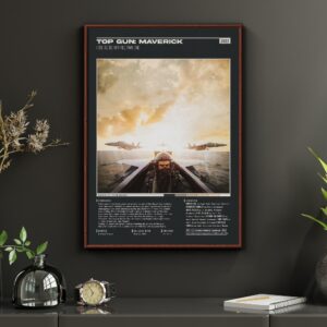 Top Gun Maverick Movie Poster Film Modern Print