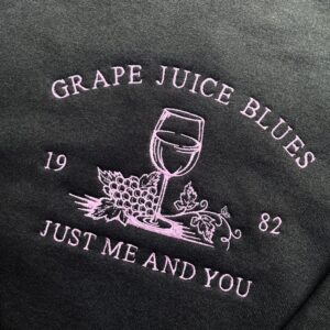 Harry Styles Embroidered Sweatshirt Inspired Harry’s House Grapejuice