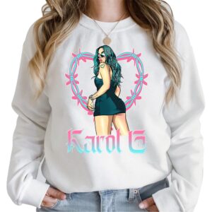 Karol G Shirt Strip Love Tour 2022 T-shirt Sweatshirt Hoodie