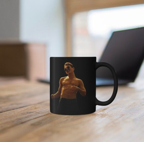 Miles Teller Top Gun Rooster 11oz Black Coffee Mug