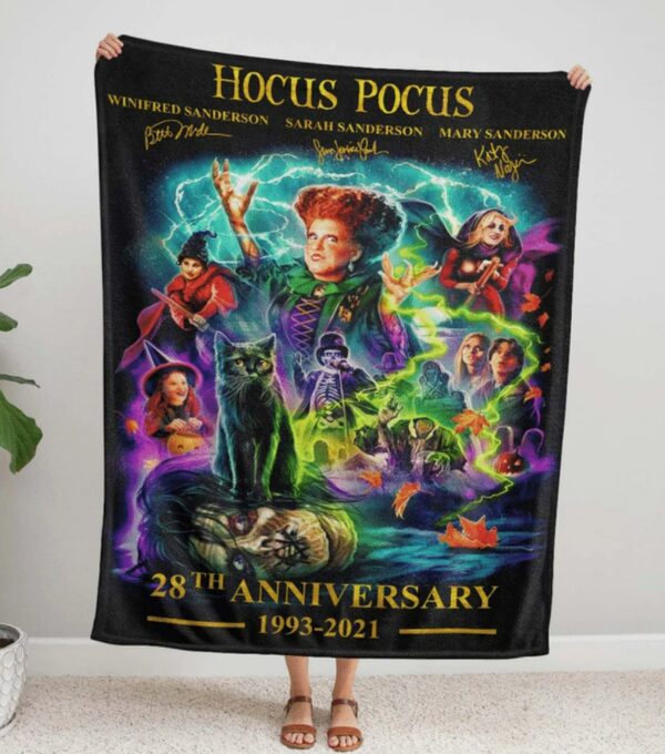 Horror Movie Blanket Hocus Pocus