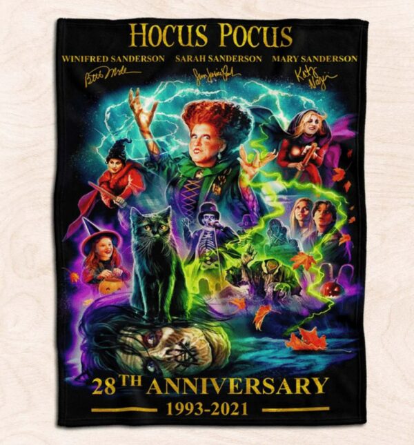 Horror Movie Blanket Hocus Pocus