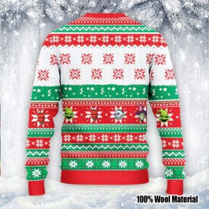 Horror Ugly Sweater Friends Nightmare Halloween Christmas Sweater