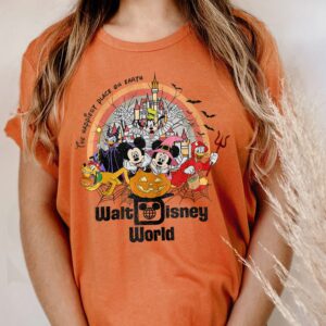 Vintage Disney Halloween Shirt Walt Disney World Halloween [year] Shirt