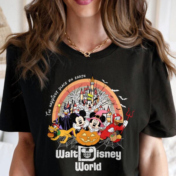 Vintage Disney Halloween Shirt Walt World 2024