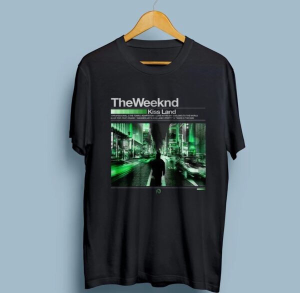 The Weeknd Shirt Kiss Land Album For Fan