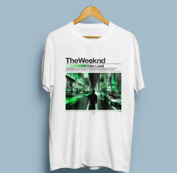 The Weeknd Shirt Kiss Land Album For Fan