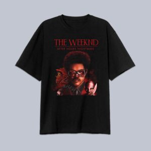 The Weeknd T-shirt After Hours Nightmare At Halloween Horror Nights 2022 Gift For TW Fans