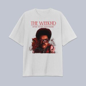 The Weeknd T-shirt After Hours Nightmare at Halloween Horror Nights 2022 Gift For TW Fans