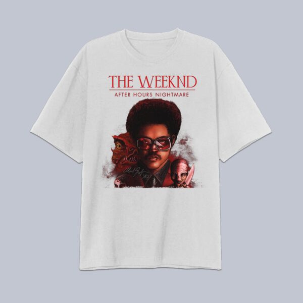 The Weeknd T-shirt After Hours Nightmare At Halloween Horror Nights 2022 Gift For TW Fans