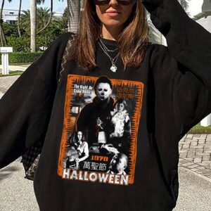 Halloween Michael Myers T-shirt The Night He Come Home 1978 Shirt