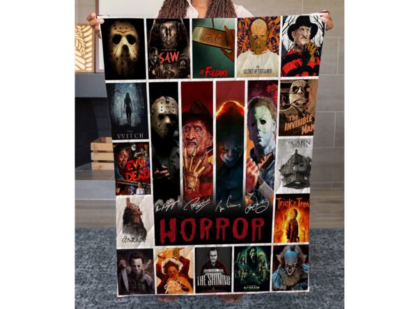 Horror Movie Blanket For Lover