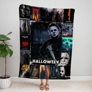 Horror Movie Blanket Halloween