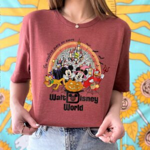 Vintage Disney Halloween Shirt Walt Disney World Halloween [year] Shirt