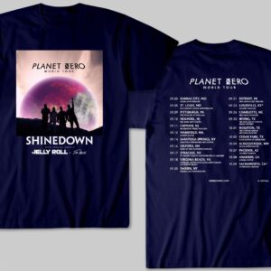 Shinedown Planet Zero World Tour 2022 T-Shirt