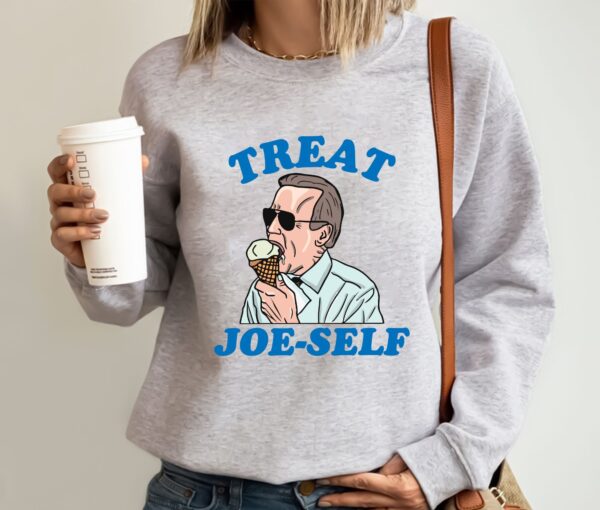 Ice Cream Hoodie Sweatshirt Shirt Treat Joe Biden Eating