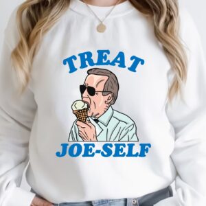 Ice Cream Hoodie Sweatshirt Shirt Treat Joe Biden Eating Ice Cream