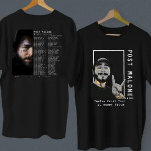 Post Malone Twelve Carat 2022 Tour Shirt Sweatshirt Hoodie