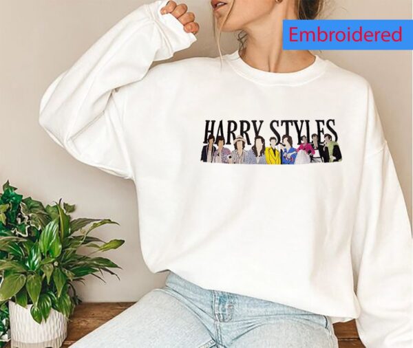 Harry Styles Embroidered Sweatshirt Gift For Lover