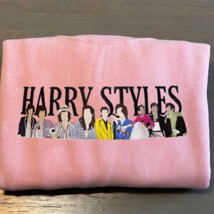 Harry Styles Embroidered Sweatshirt Gift for Harry Styles Lover