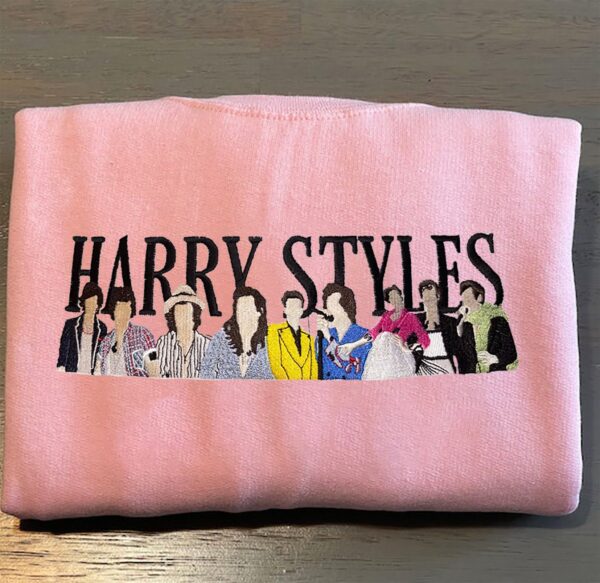 Harry Styles Embroidered Sweatshirt Gift For Lover