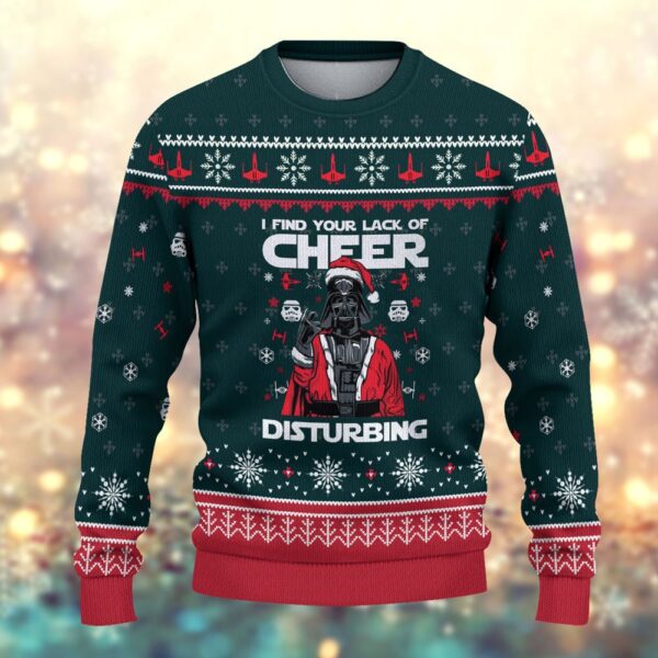 Vintage Ugly Sweater Cheer Disturbin Christmas Gifts