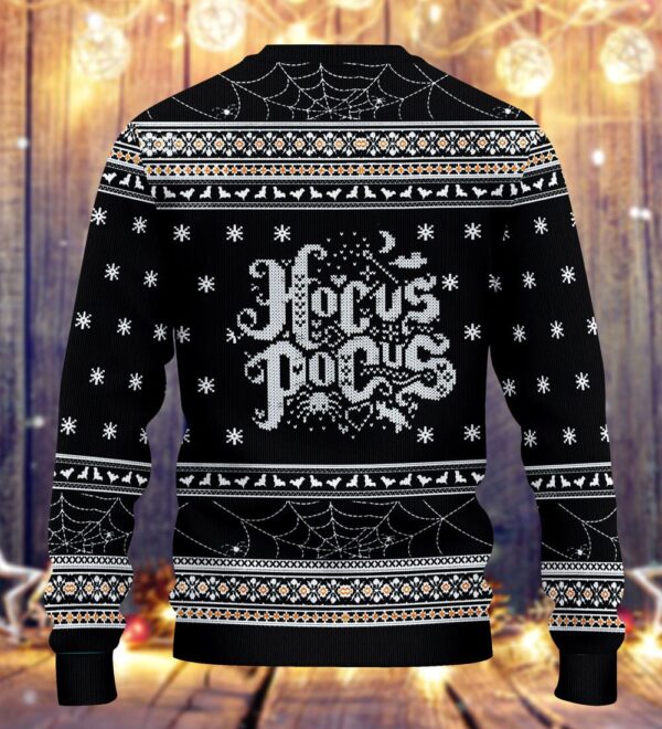 Horror Ugly Sweater Hocus Pocus Movie Gift For Halloween Christmas