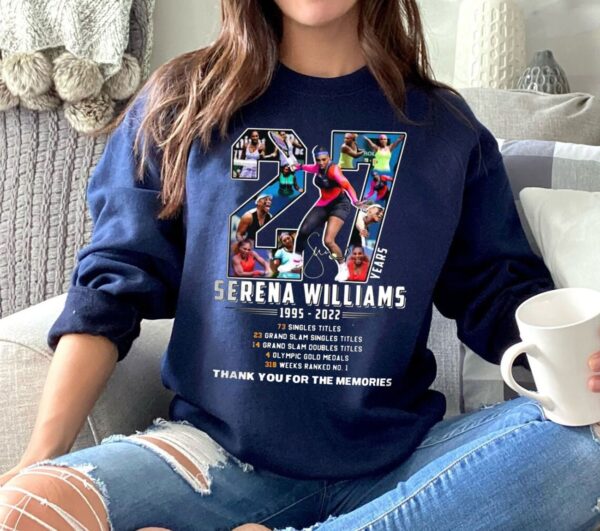 Serena Williams Greatest Female Athlete Shirt Sweatshirt Hoodie