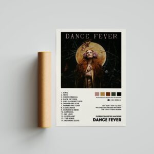 Florence and The Machine Posters Dance Fever Album Cover Poster