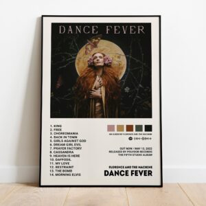 Florence and The Machine Posters Dance Fever Album Cover Poster