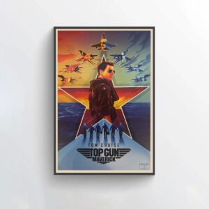 Top Gun Maverick Poster Movie Art Wall Print