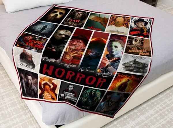 Horror Movie Blanket For Lover