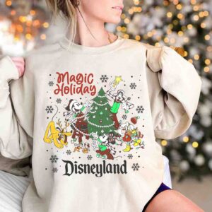 Mickey And Friends Christmas Shirt Magic Holiday Disneyland