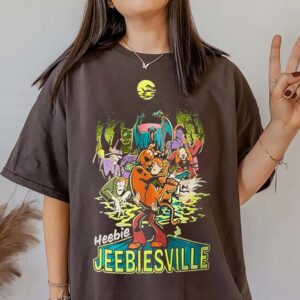 Scooby Doo Shirt Vintage Scooby Doo Jeebiesville Halloween Shirt